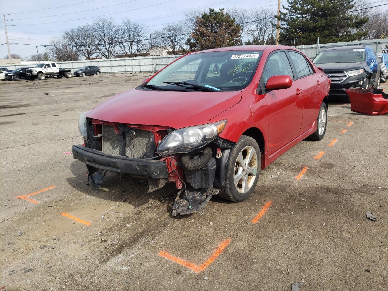 Photo 2 from auction – 2013 TOYOTA COROLLA BA with VIN 2T1BU4EE7DC042508