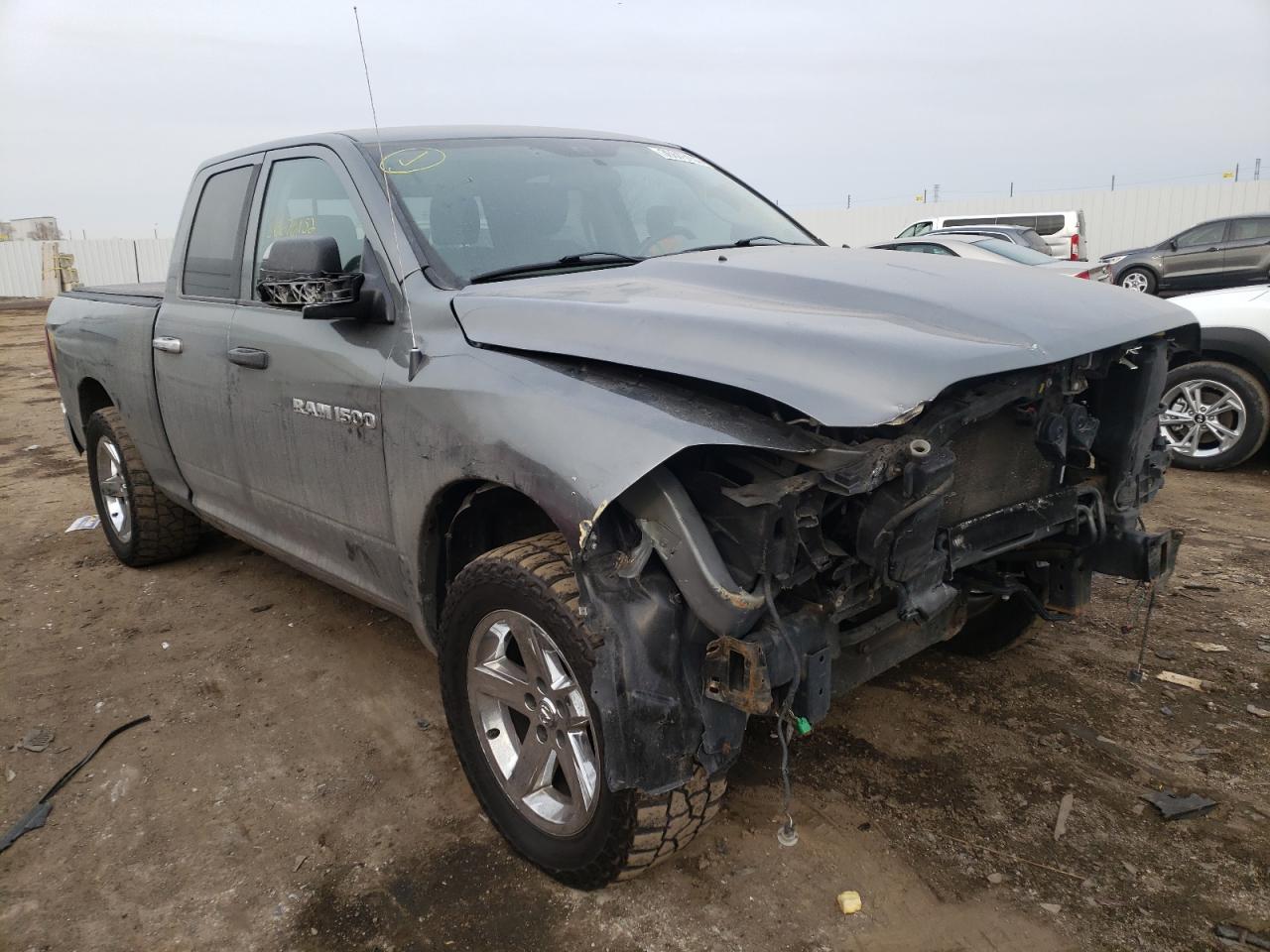 DODGE RAM 1500 S 2012 with VIN 1C6RD7GT8CS125073 - Photo from auction
