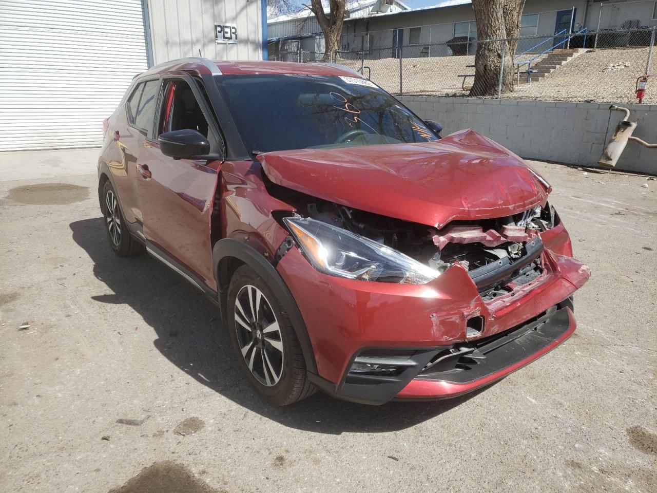 NISSAN KICKS S 2019 with VIN 3N1CP5CU3KL479575 - Photo from auction