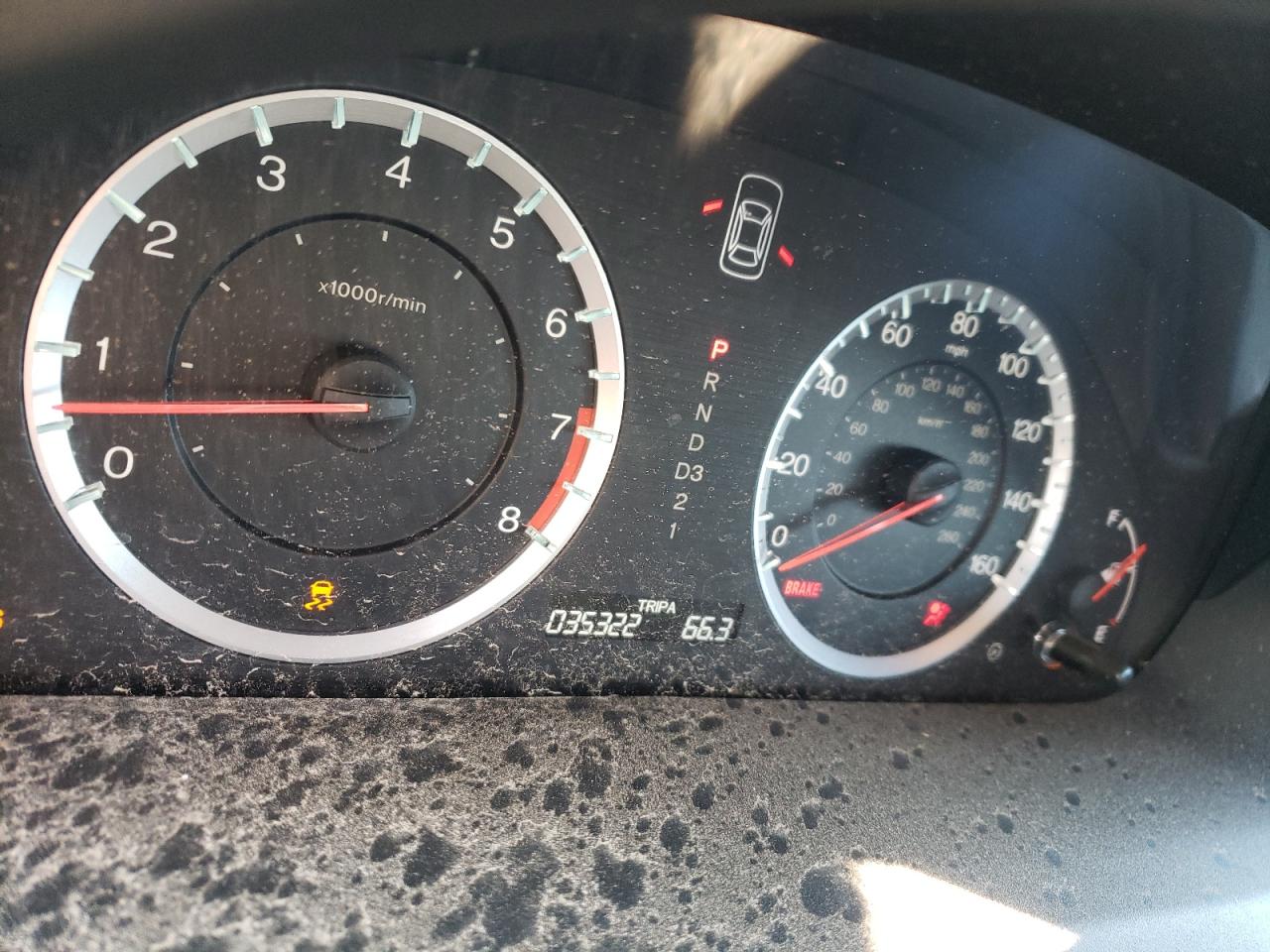 Photo 8 from auction – 2012 HONDA ACCORD EXL with VIN 1HGCP3F8XCA008629