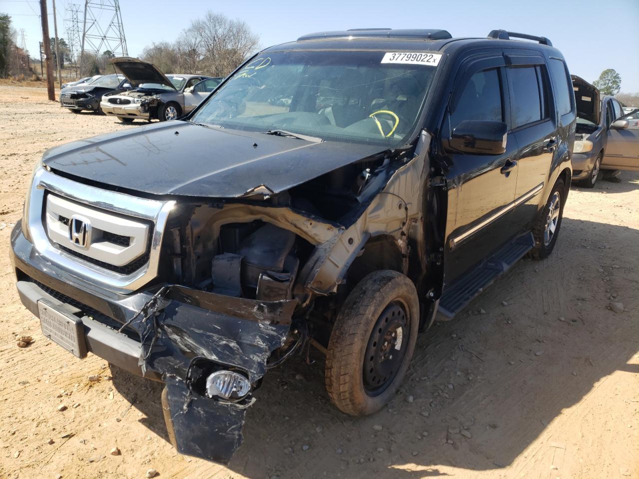 Photo 2 from auction – 2009 HONDA PILOT TOUR with VIN 5FNYF38969B013923