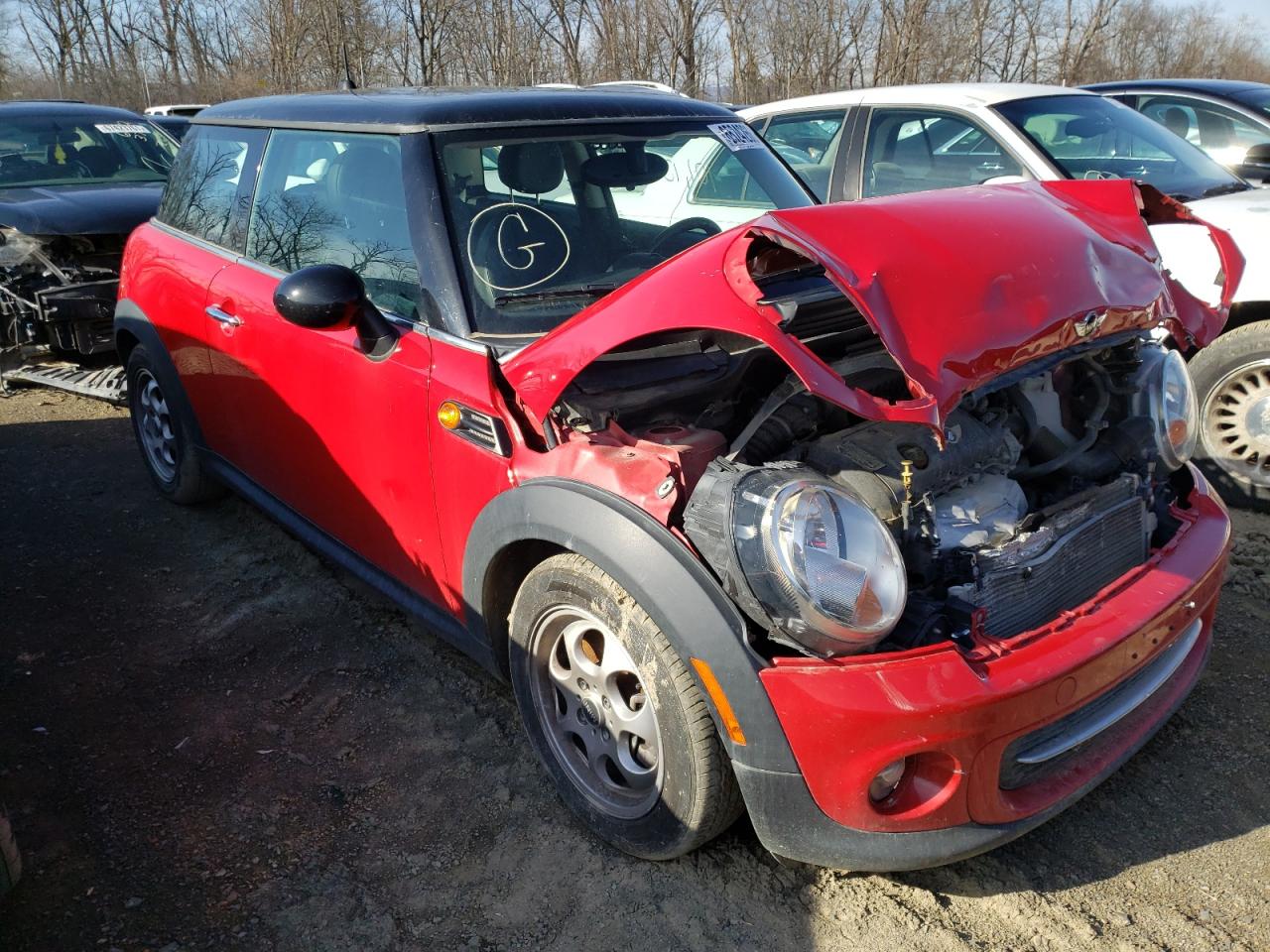 MINI COOPER 2013 with VIN WMWSU3C5XDT546523 - Photo from auction