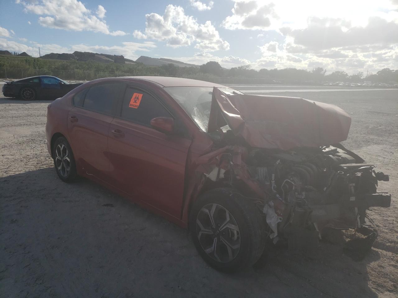 KIA FORTE FE 2021 with VIN 3KPF24AD9ME346252 - Photo from auction