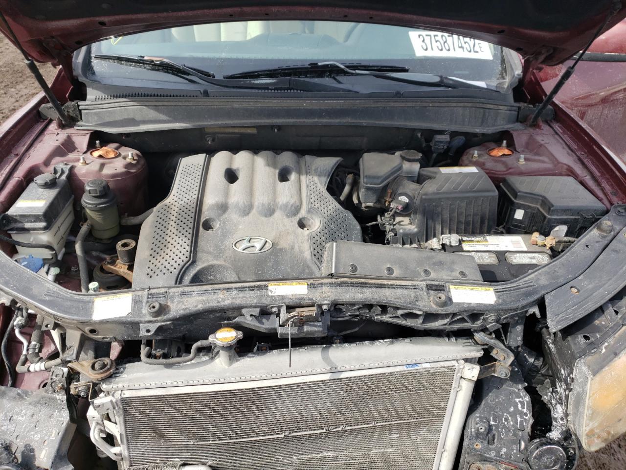 Photo 7 from auction – 2007 HYUNDAI SANTA FE G with VIN 5NMSG13D77H112118