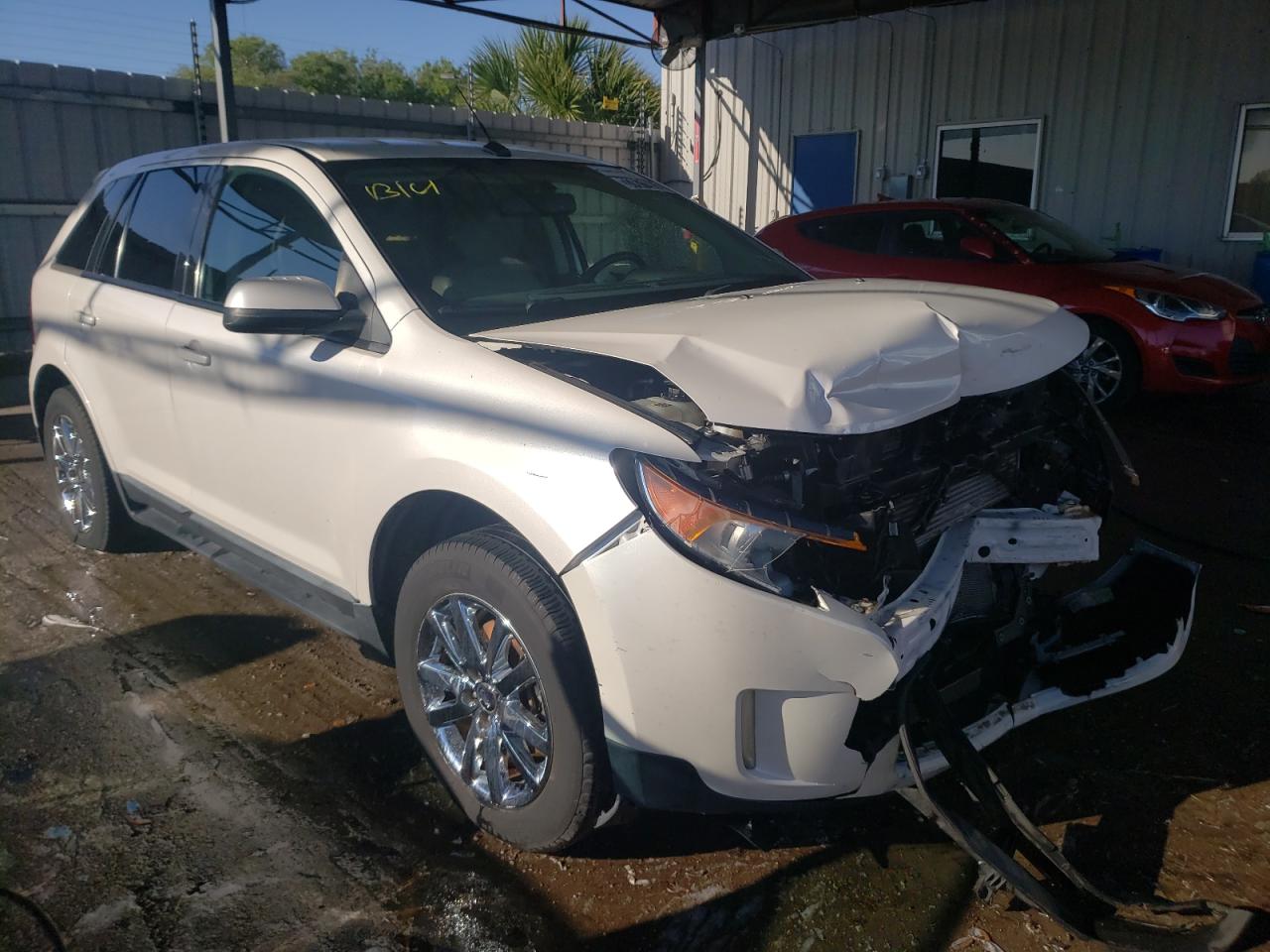 FORD EDGE SEL 2013 with VIN 2FMDK3J97DBB56871 - Photo from auction