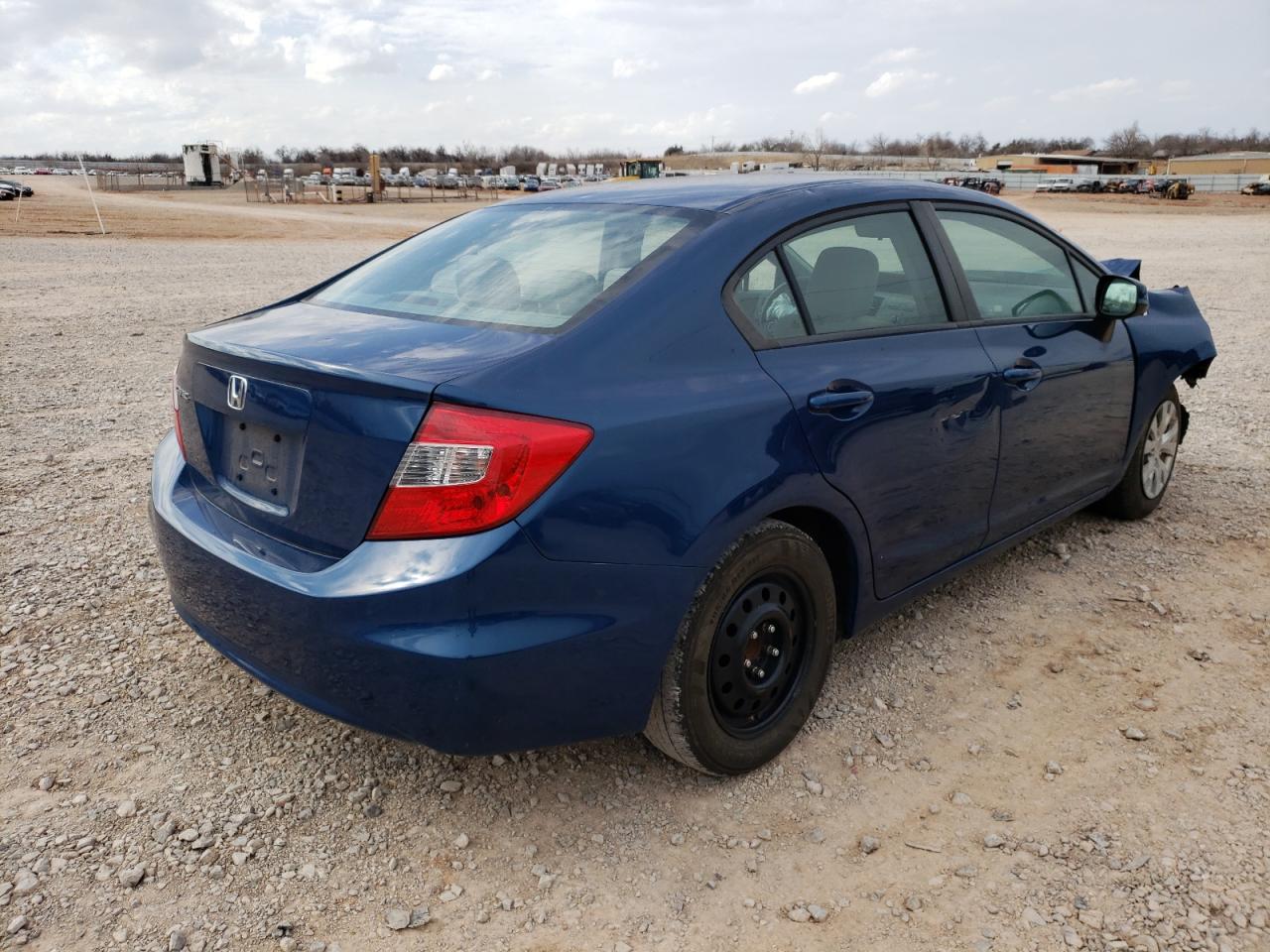 Photo 4 from auction – 2012 HONDA CIVIC LX with VIN 19XFB2E51CE024887
