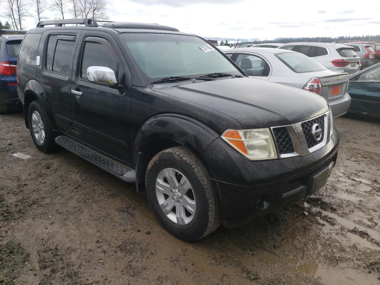 Photo 1 from auction – 2005 NISSAN PATHFINDER with VIN 5N1AR18U85C755566