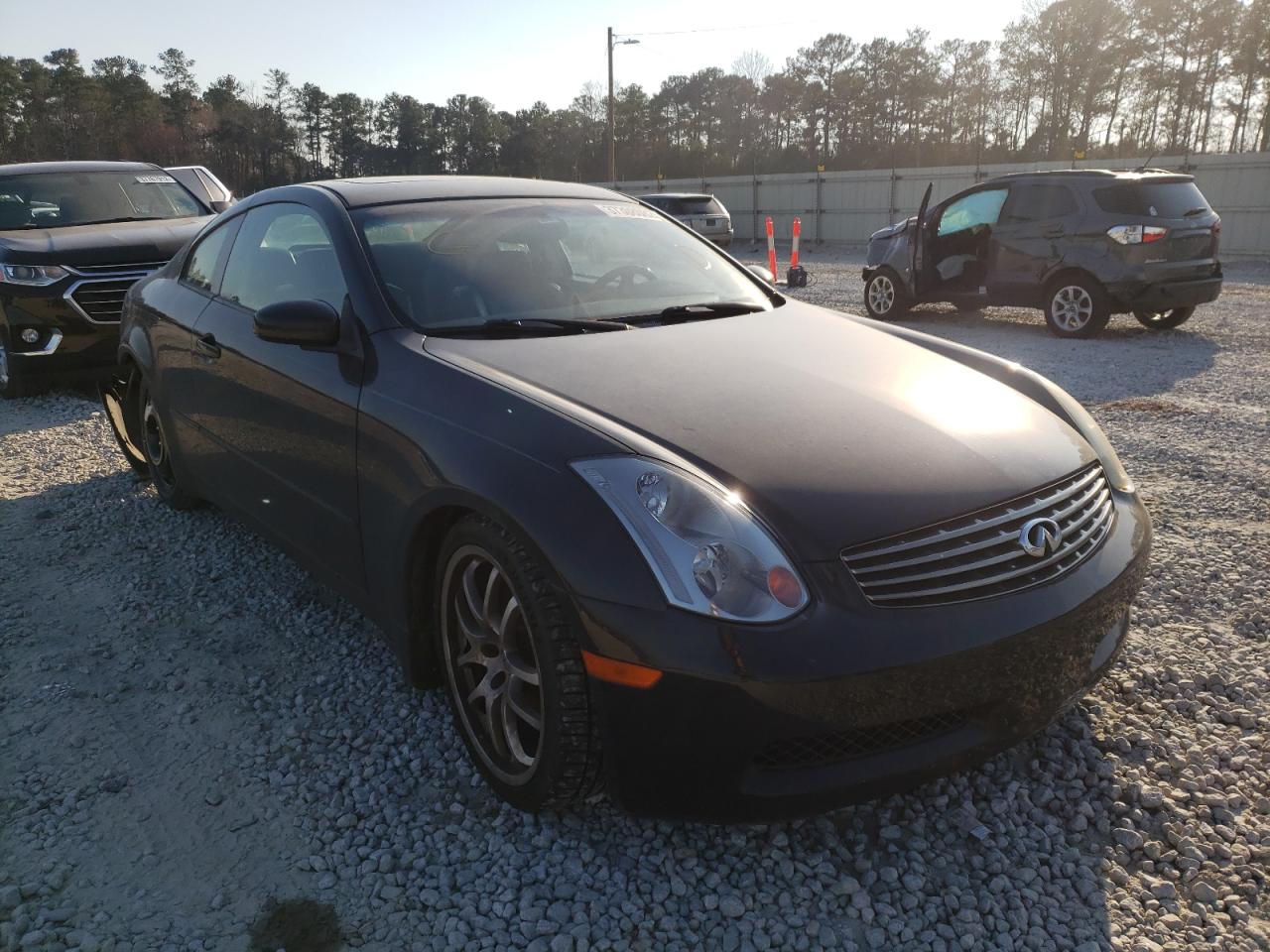 INFINITI G35 2005 with VIN JNKCV54E95M427757 - Photo from auction