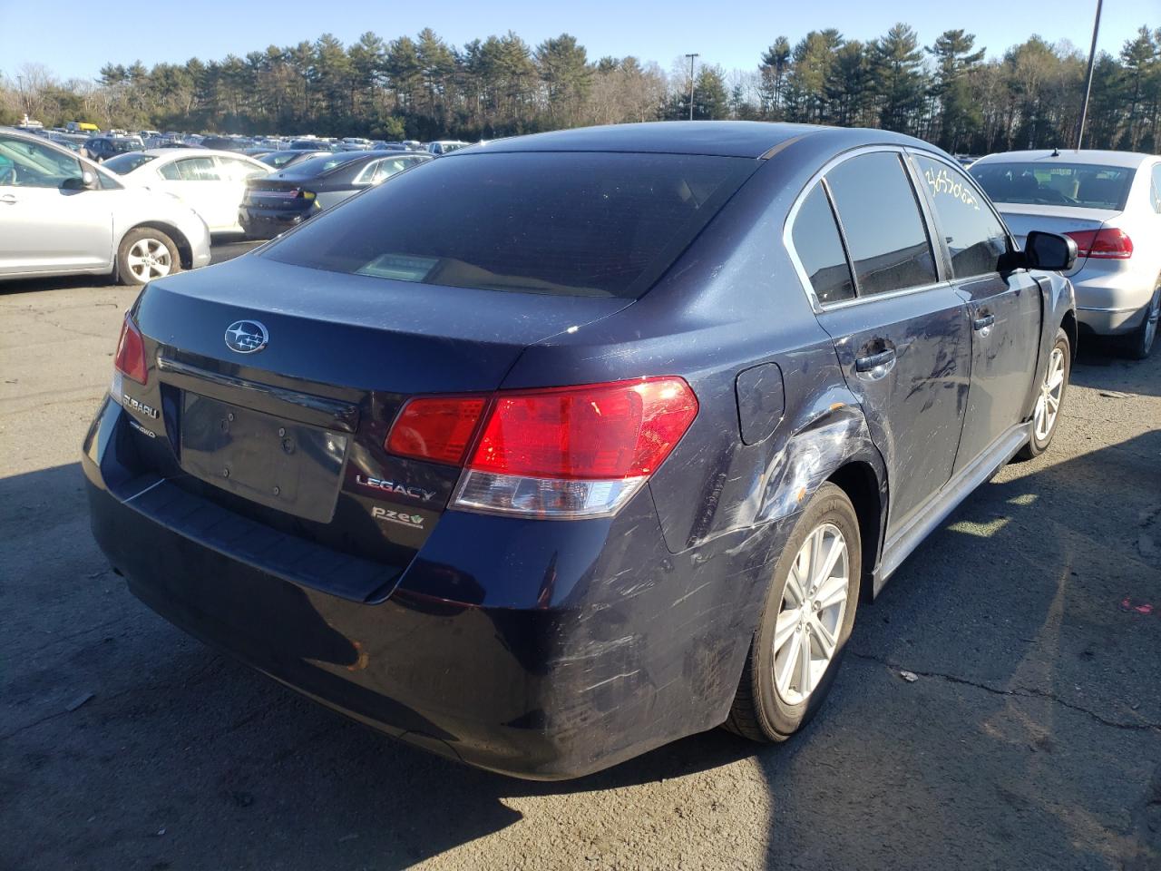 Photo 4 from auction – 2012 SUBARU LEGACY 2.5 with VIN 4S3BMBC62C3009598