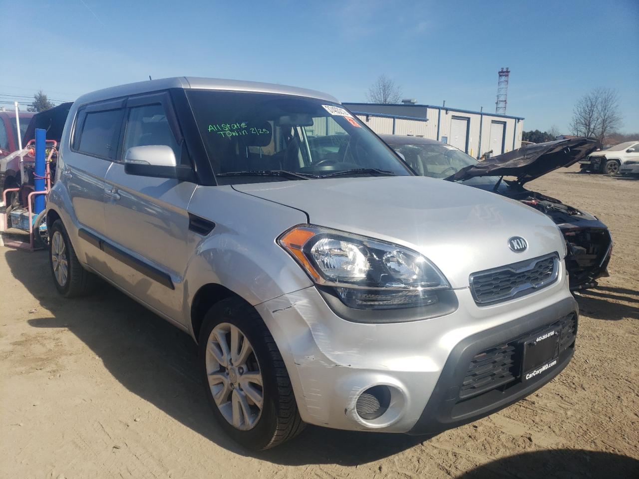 KIA SOUL + 2013 z numerem VIN KNDJT2A60D7586710 - Zdjęcie z aukcji