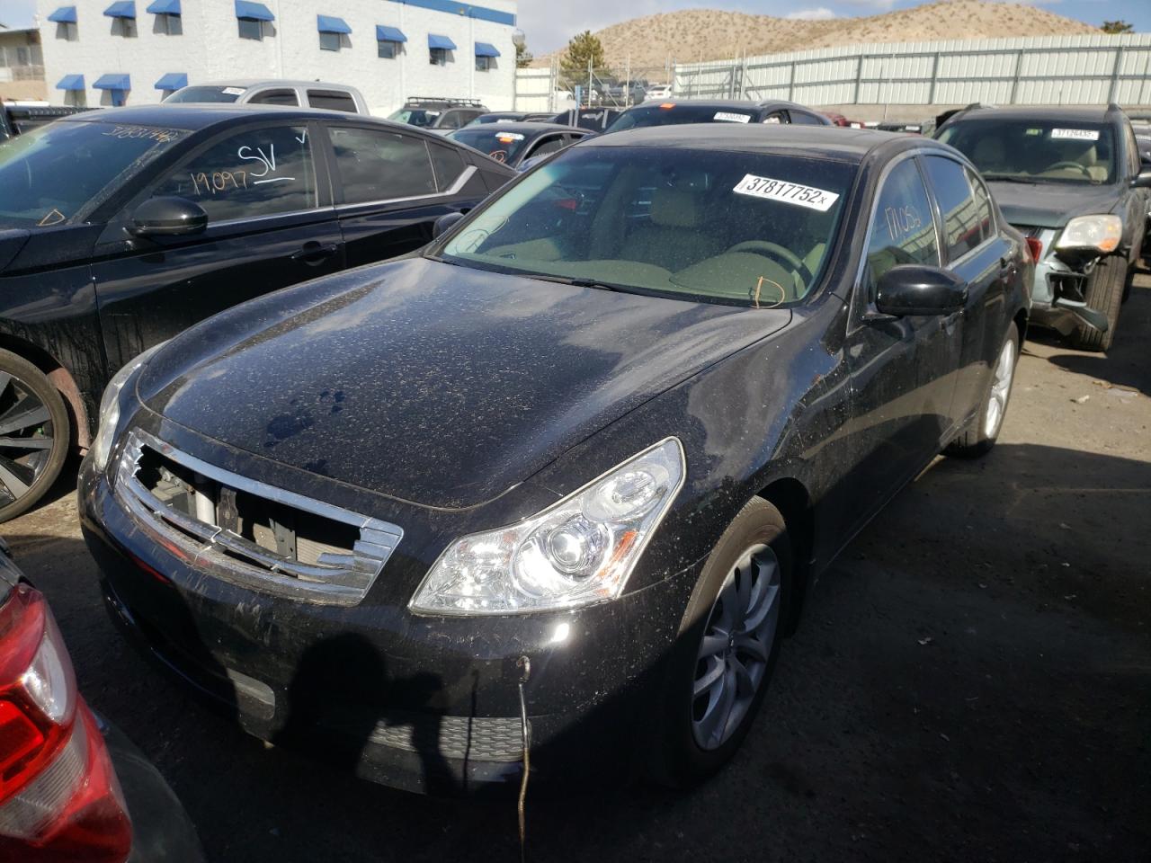Photo 2 from auction – 2007 INFINITI G35 with VIN JNKBV61FX7M816652