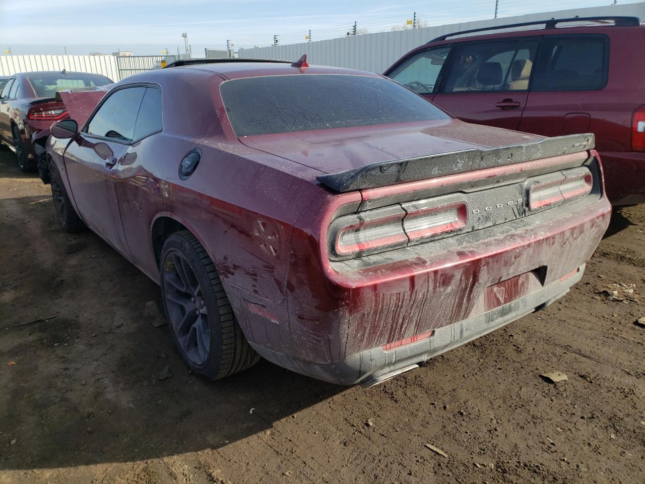 Photo 3 from auction – 2021 DODGE CHALLENGER with VIN 2C3CDZFJ2MH615533