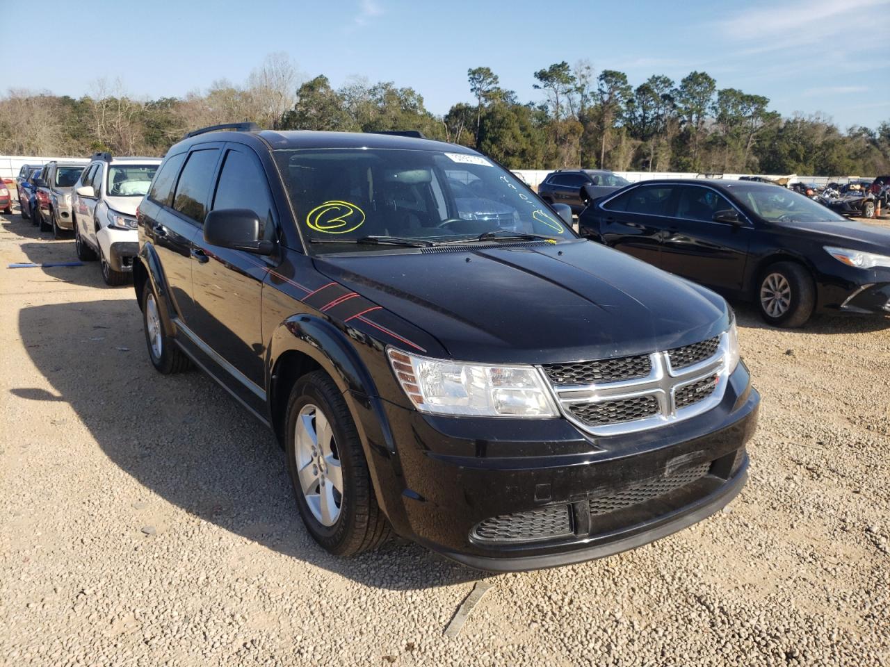 DODGE JOURNEY SE 2014 with VIN 3C4PDCAB9ET310758 - Photo from auction