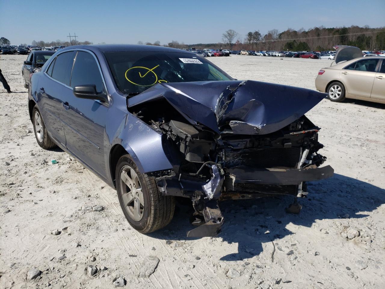 CHEVROLET MALIBU LS 2014 with VIN 1G11B5SL6EF158441 - Photo from auction