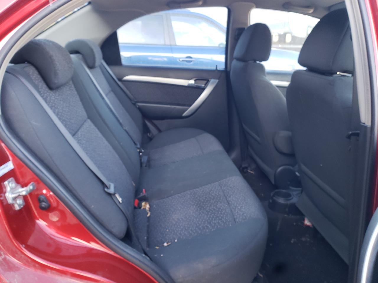 Photo 6 from auction – 2010 CHEVROLET AVEO LT with VIN KL1TG5DE8AB131640