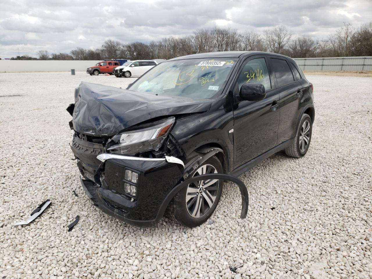 Photo 2 from auction – 2021 MITSUBISHI OUTLANDER with VIN JA4APUAU9MU023892