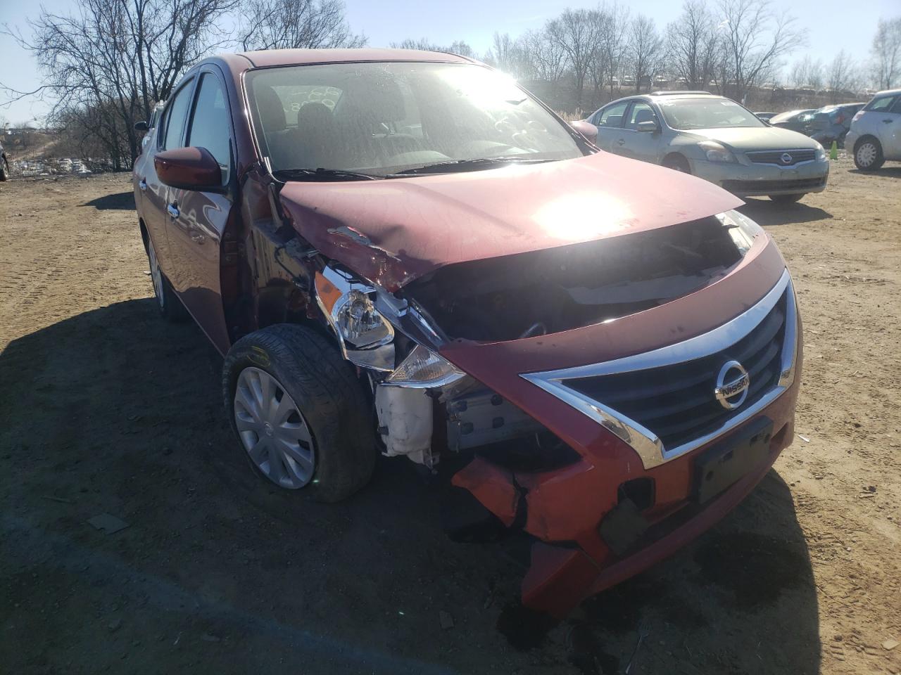 NISSAN VERSA S 2019 with VIN 3N1CN7AP8KL816773 - Photo from auction