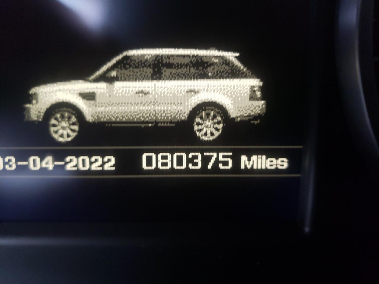 Photo 8 from auction – 2013 LAND ROVER RANGE ROVE with VIN SALSK2D49DA798213