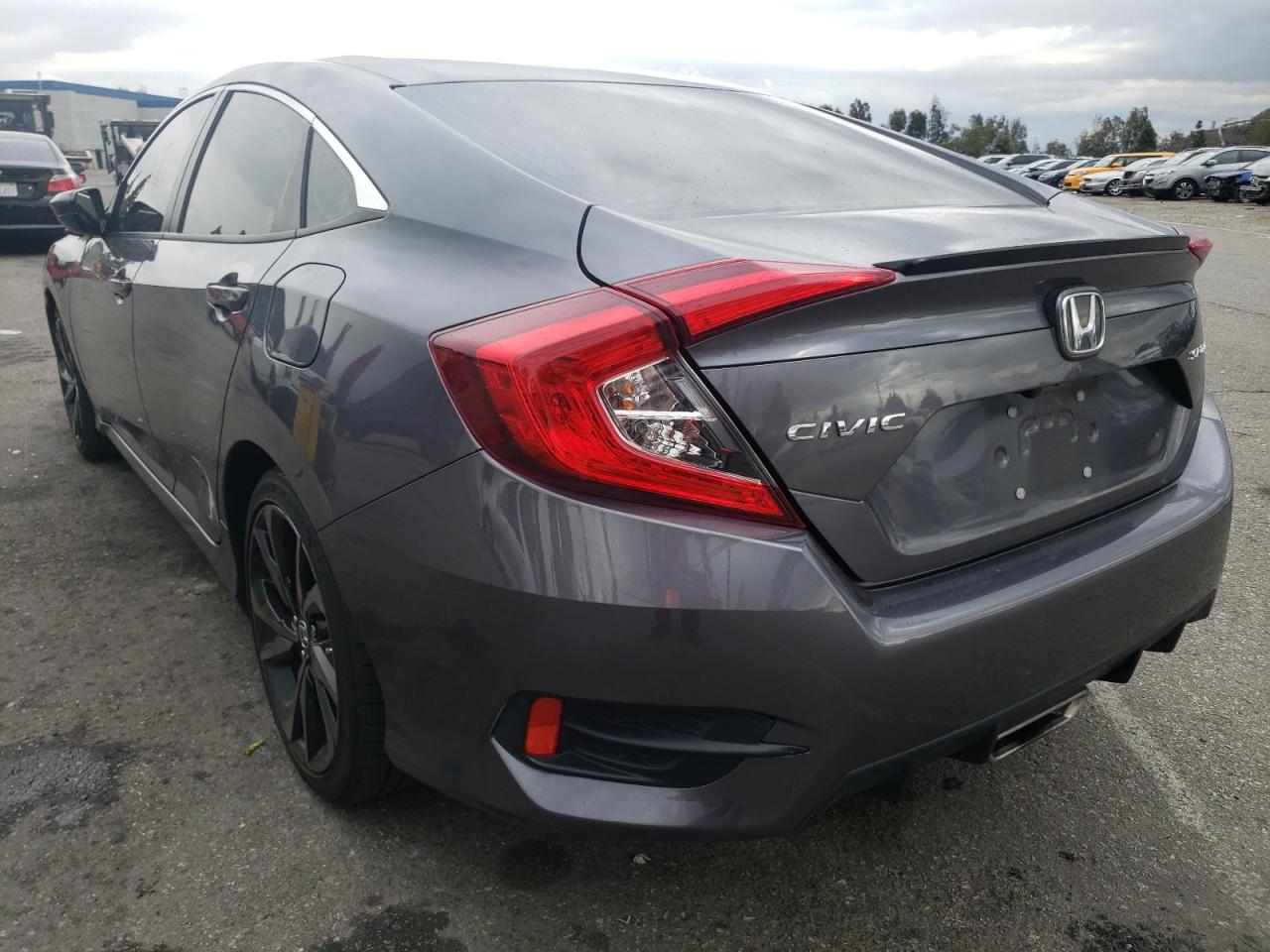Photo 3 from auction – 2020 HONDA CIVIC with VIN 2HGFC2F85LH534817