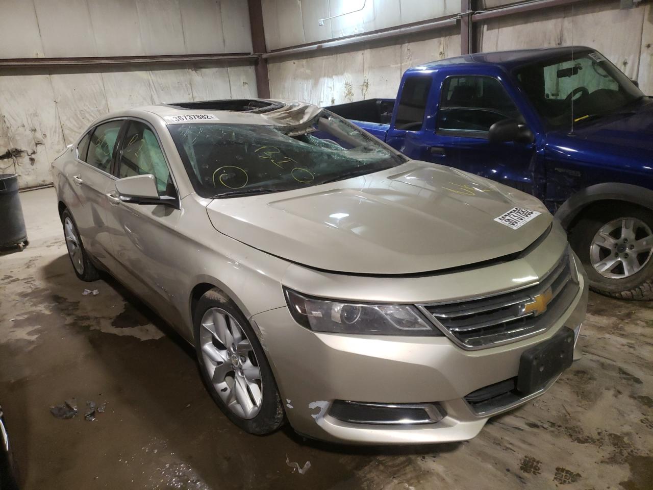 CHEVROLET IMPALA LT 2014 with VIN 2G1125S38E9135946 - Photo from auction