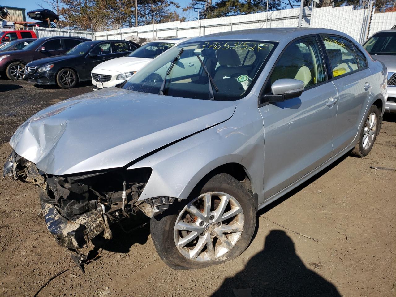 Photo 2 from auction – 2012 VOLKSWAGEN JETTA SE with VIN 3VWDP7AJ6CM377217