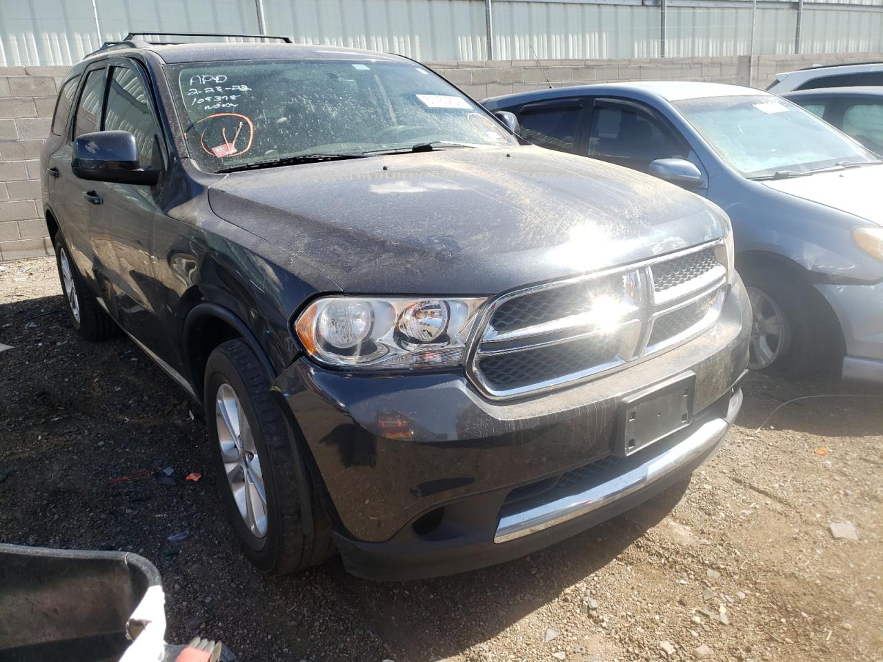 DODGE DURANGO SX 2013 with VIN 1C4RDHAG5DC653692 - Photo from auction