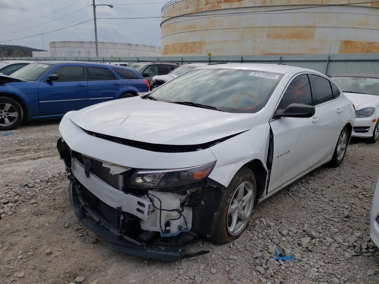 Photo 2 from auction – 2017 CHEVROLET MALIBU LS with VIN 1G1ZB5ST8HF139932