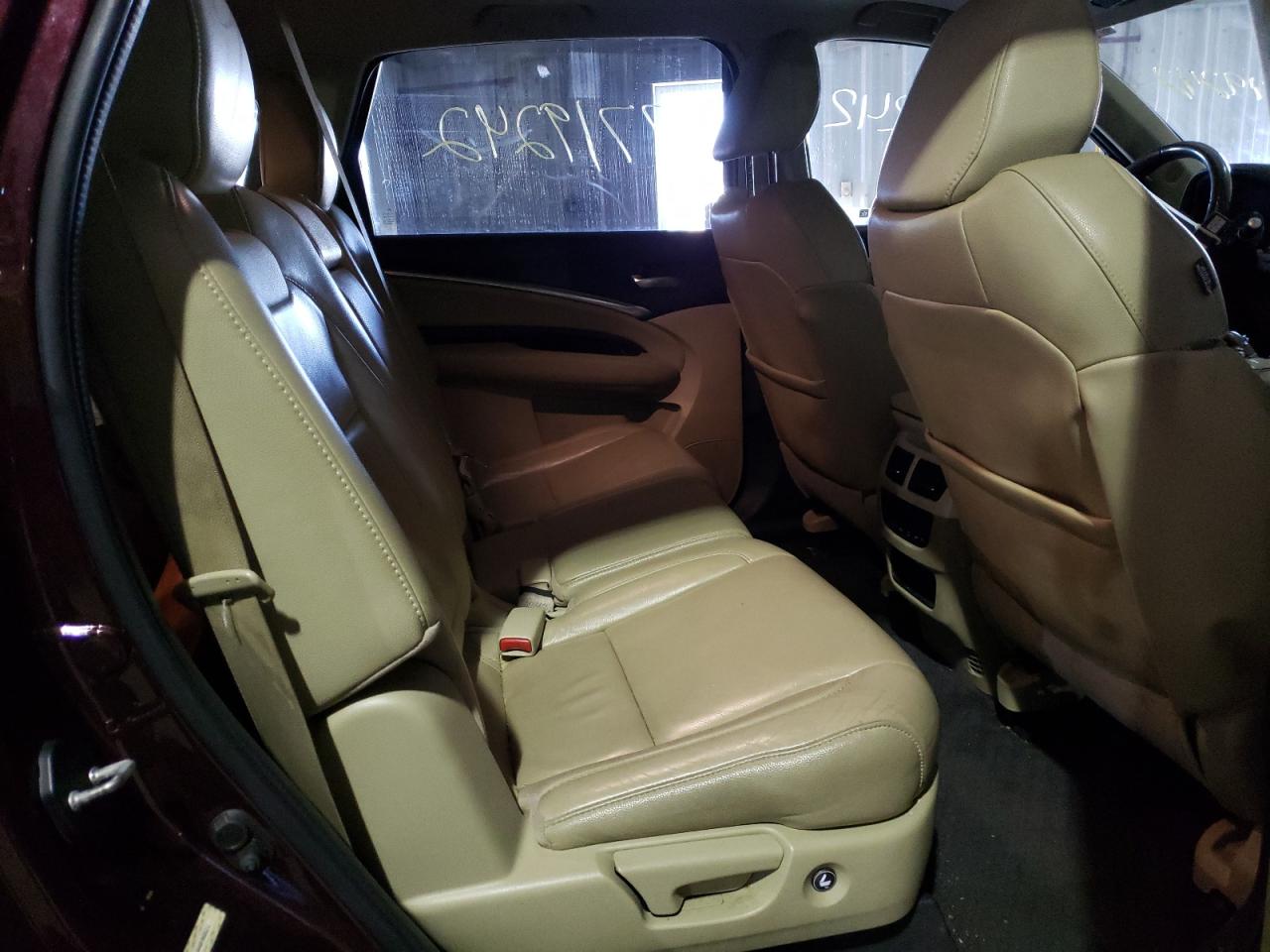 Photo 6 from auction – 2015 ACURA MDX TECHNO with VIN 5FRYD4H40FB005312