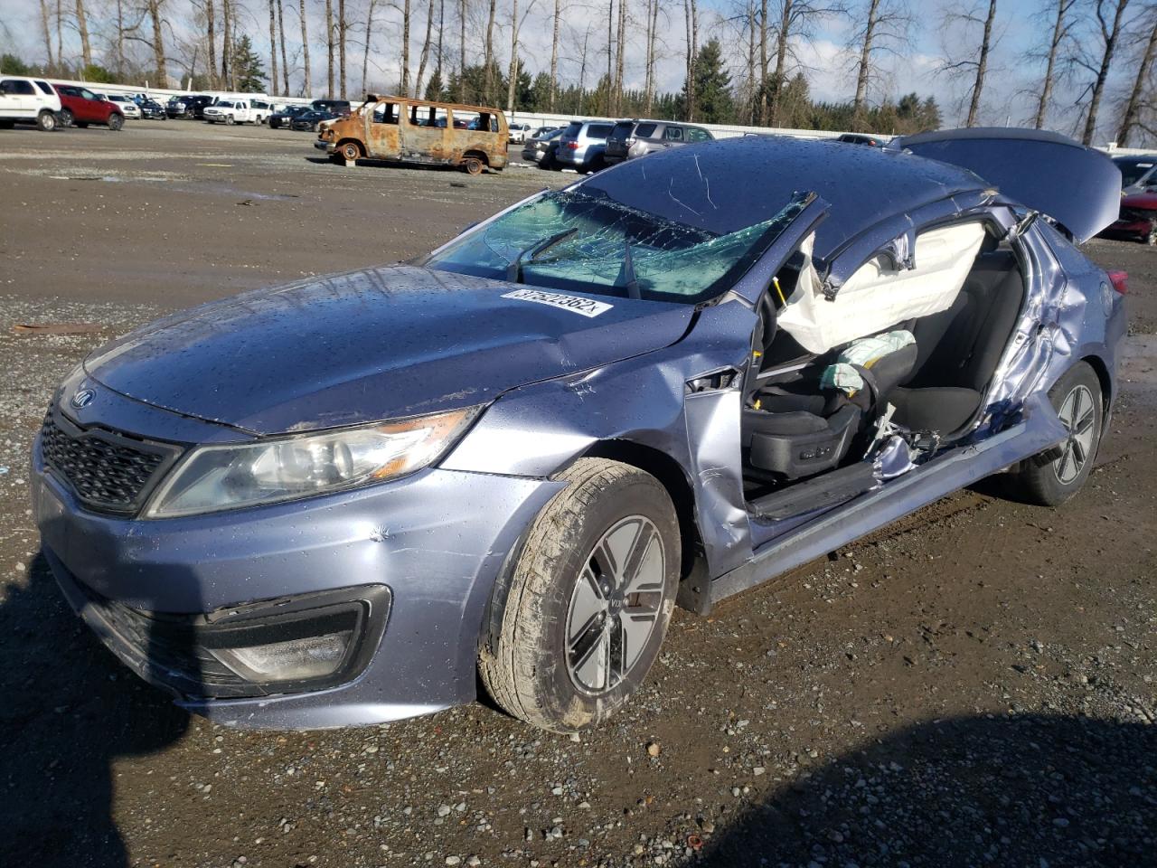 Zdjęcie 2 z aukcji – 2012 KIA OPTIMA HYB z VIN KNAGM4AD6C5023380
