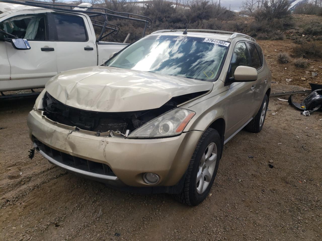 Photo 2 from auction – 2007 NISSAN MURANO SL with VIN JN8AZ08W37W632389
