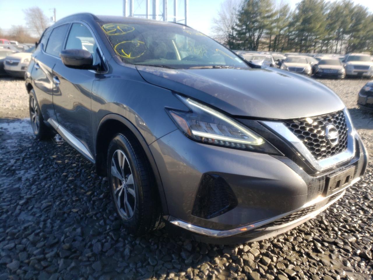 NISSAN MURANO S 2019 with VIN 5N1AZ2MS0KN134302 - Photo from auction