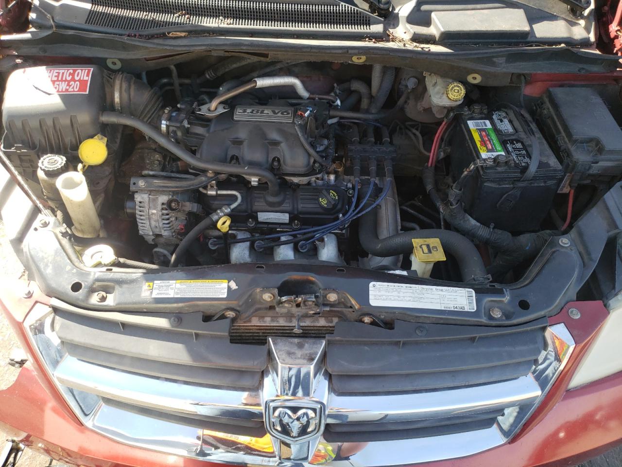 Photo 7 from auction – 2010 DODGE GRAND CARA with VIN 2D4RN5D18AR218691