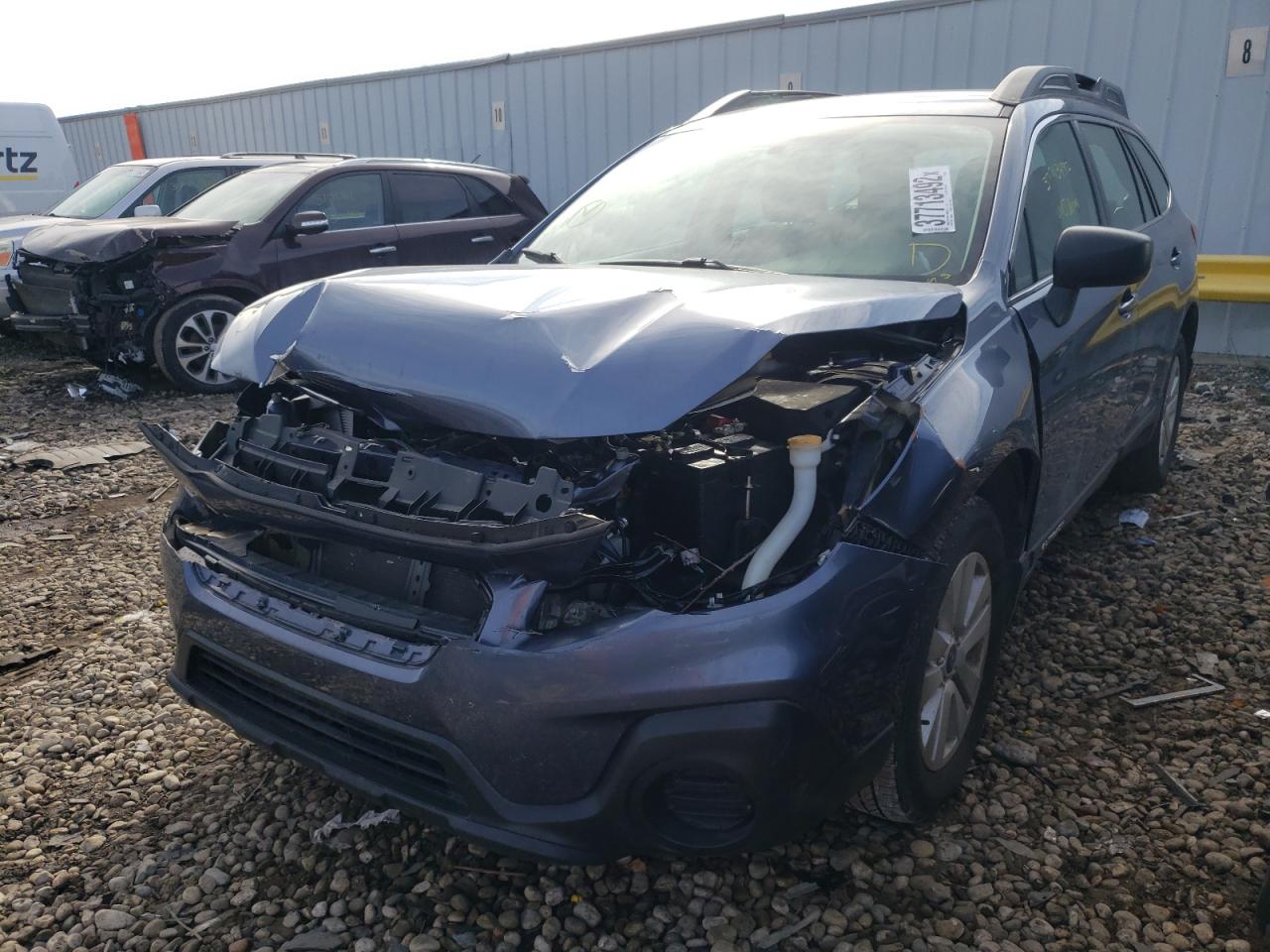 Photo 2 from auction – 2018 SUBARU OUTBACK 2. with VIN 4S4BSAAC1J3333045