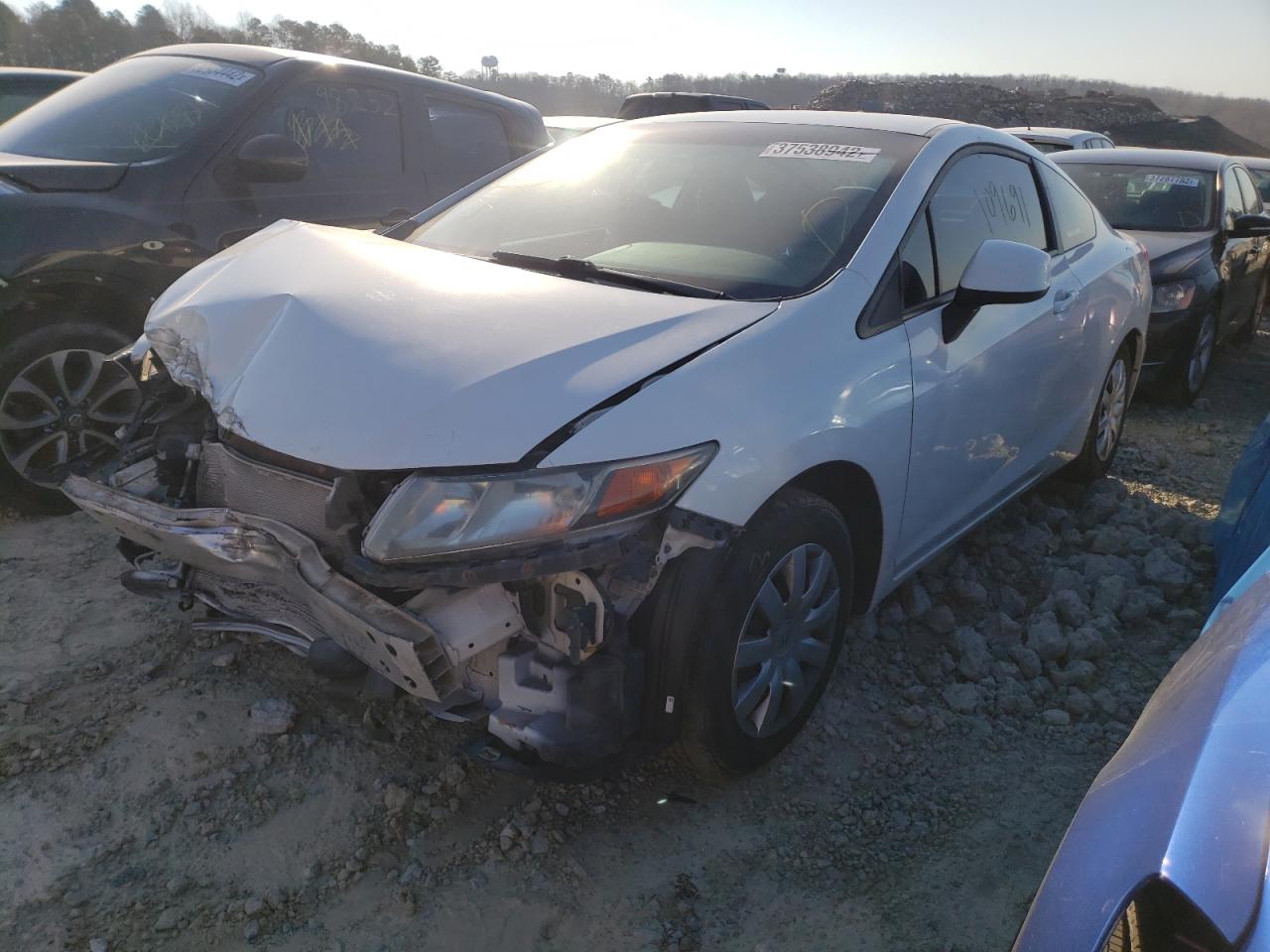 Photo 2 from auction – 2012 HONDA CIVIC LX with VIN 2HGFG3B50CH543222
