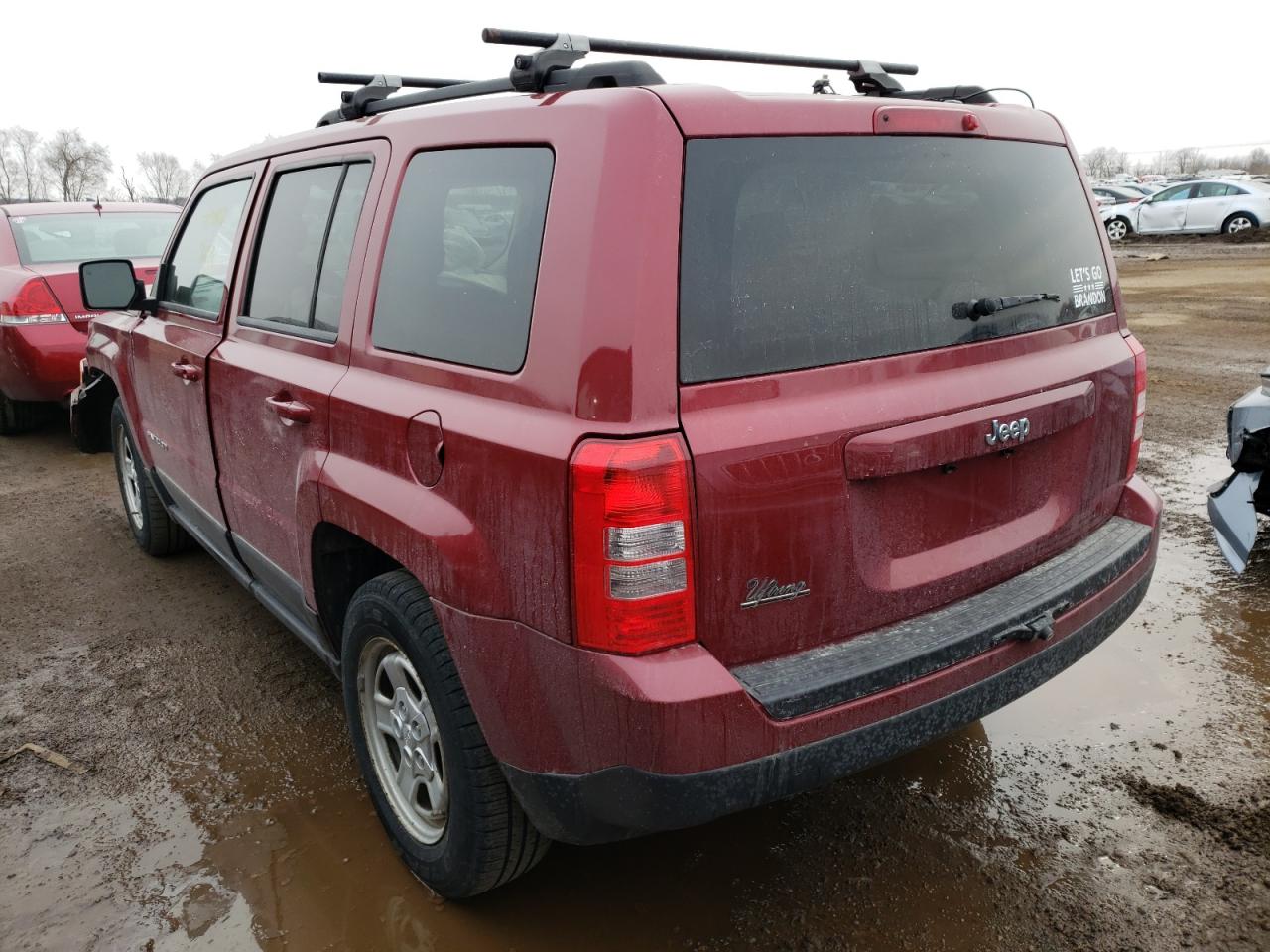 Photo 3 from auction – 2014 JEEP PATRIOT SP with VIN 1C4NJPBB7ED785319