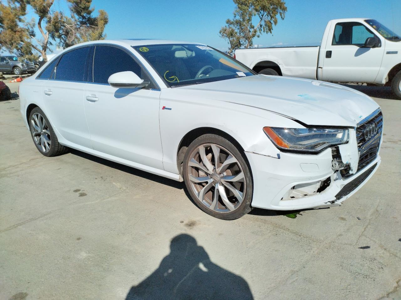 AUDI A6 PRESTIG 2013 with VIN WAUHGAFC0DN123048 - Photo from auction
