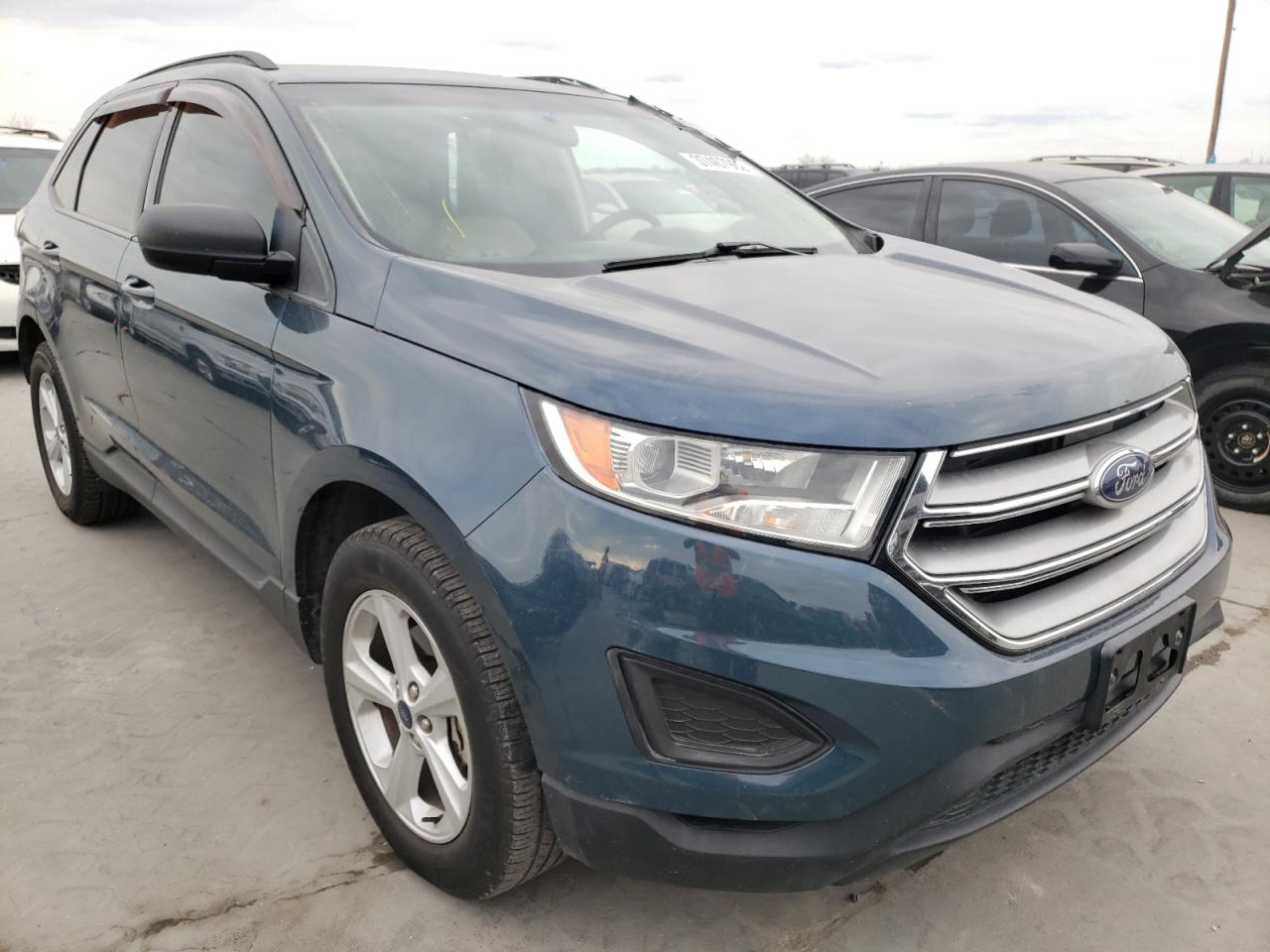 FORD EDGE SE 2016 with VIN 2FMPK3G97GBB10840 - Photo from auction