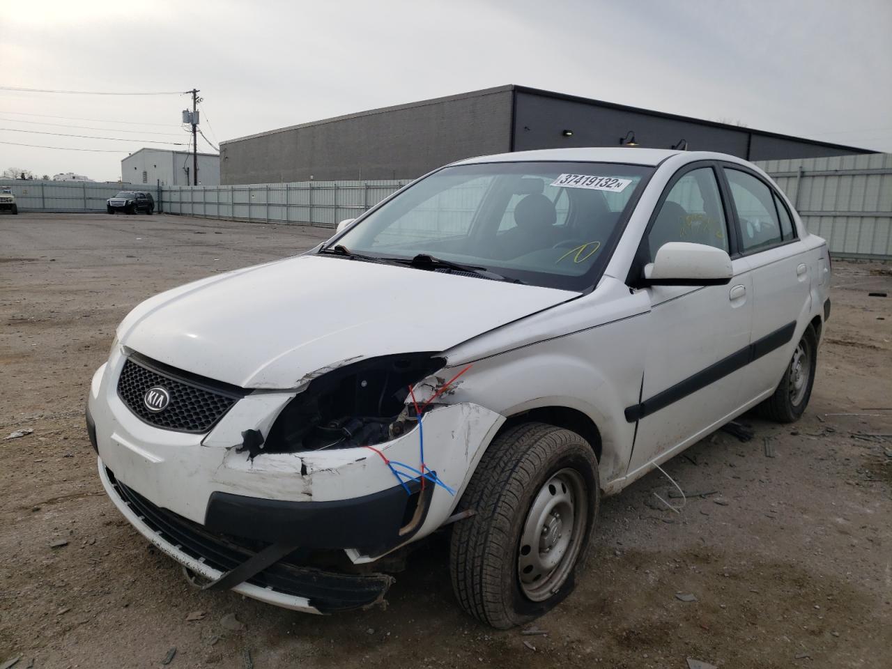 Photo 2 from auction – 2009 KIA RIO BASE with VIN KNADE223296466381