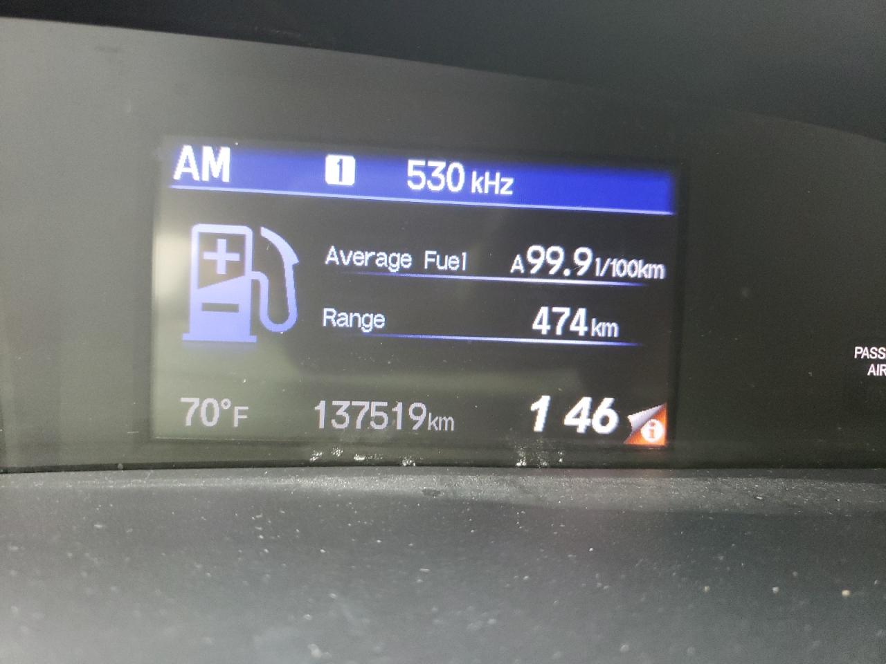 Photo 8 from auction – 2013 HONDA CIVIC EXL with VIN 2HGFB2F99DH541797