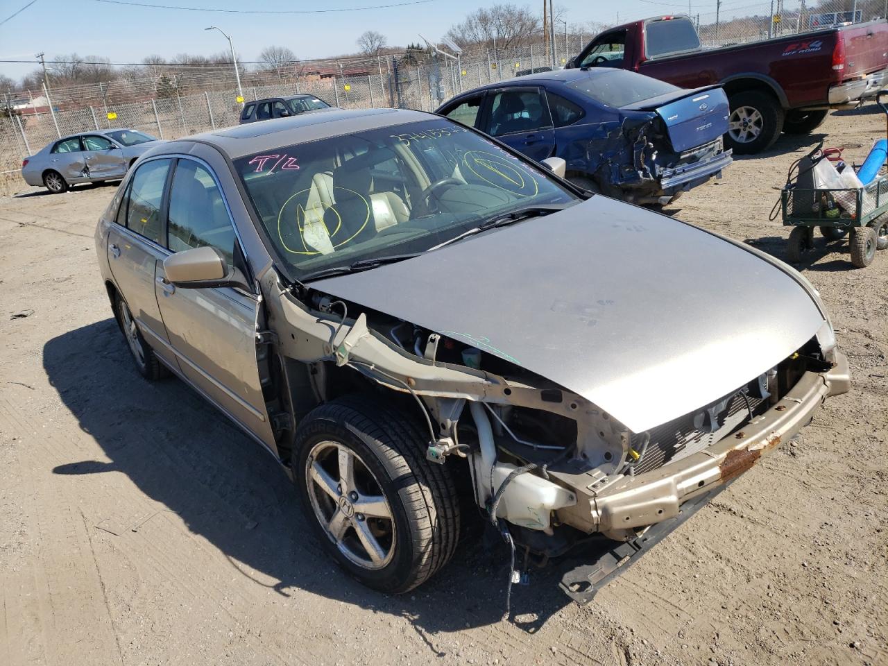 Photo 1 from auction – 2004 HONDA ACCORD EX with VIN 1HGCM56804A002327