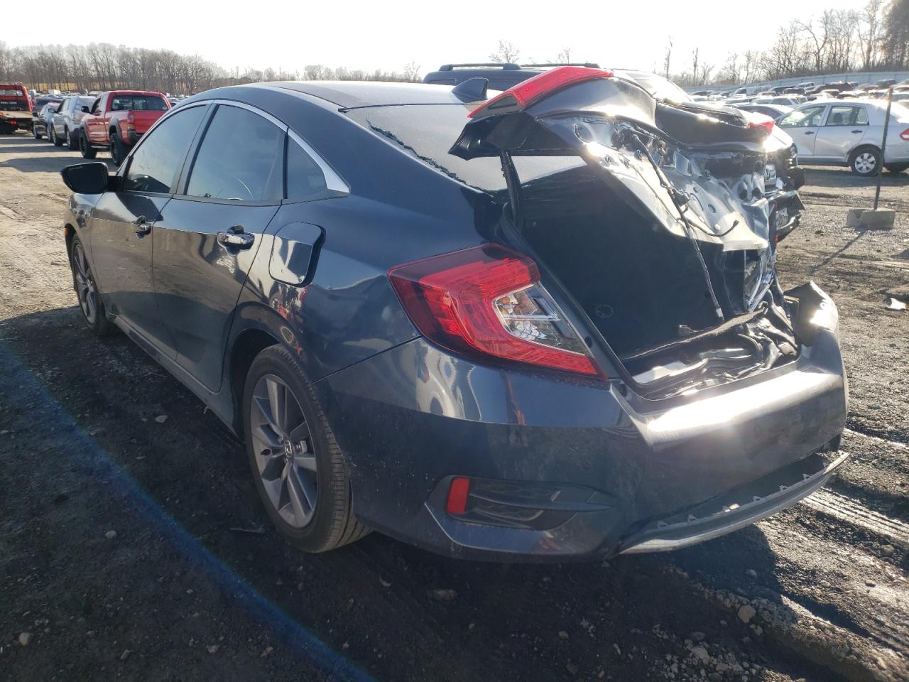 Photo 3 from auction – 2019 HONDA CIVIC EXL with VIN 19XFC1F71KE201864