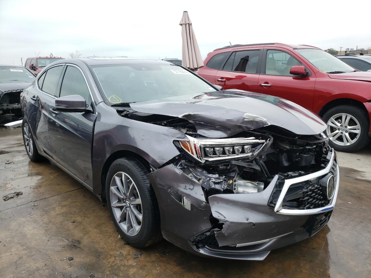 ACURA TLX 2018 with VIN 19UUB1F31JA007393 - Photo from auction