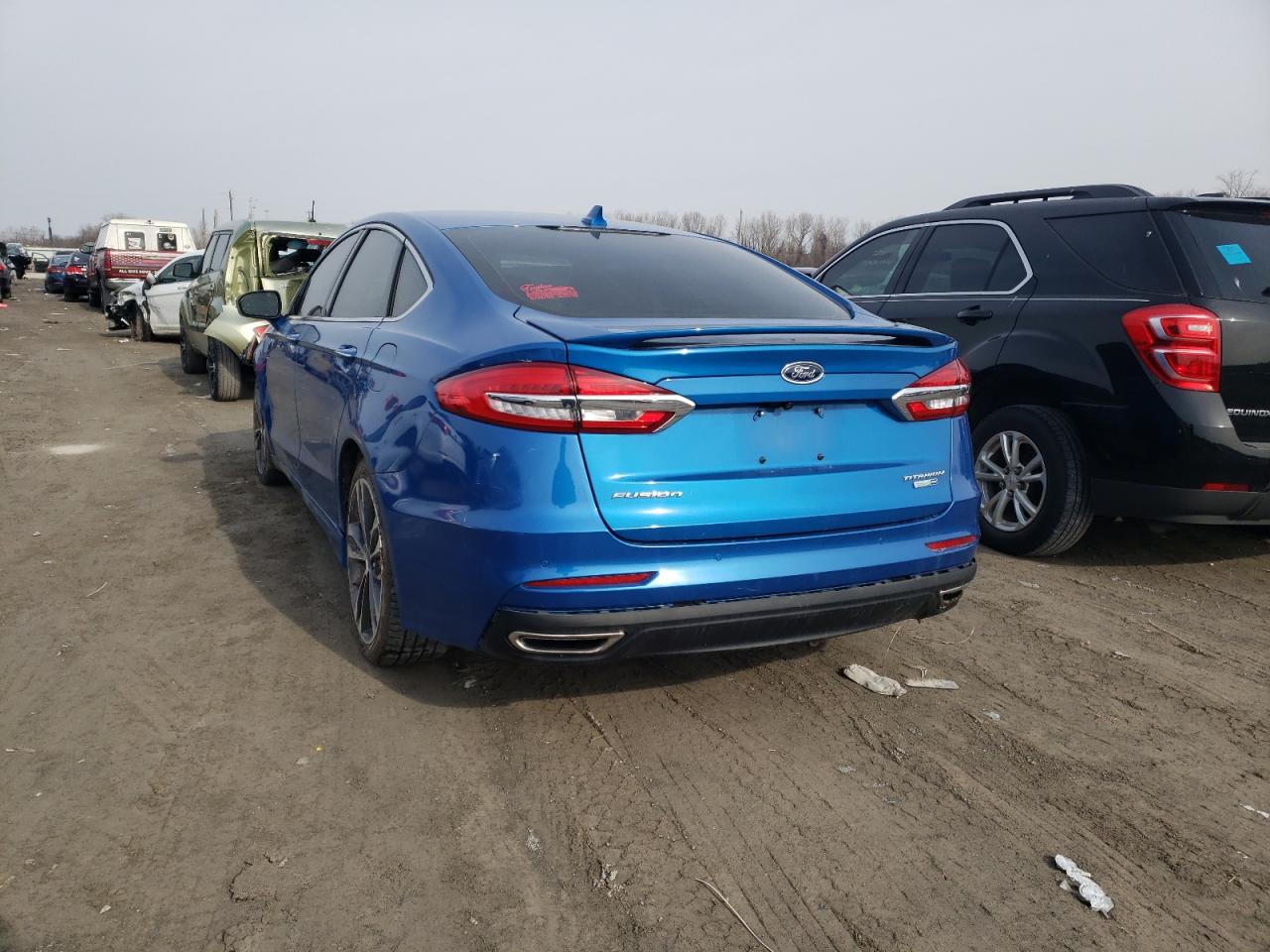 Photo 3 from auction – 2020 FORD FUSION TIT with VIN 3FA6P0D9XLR192875
