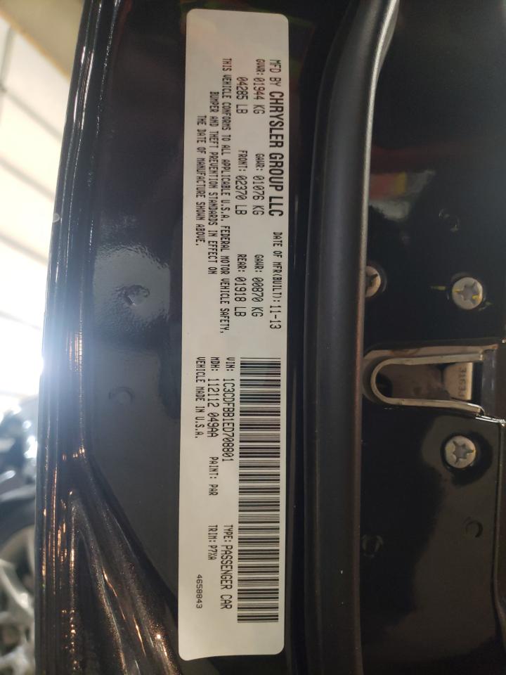 Photo 10 from auction – 2014 DODGE DART SXT with VIN 1C3CDFBB1ED708801
