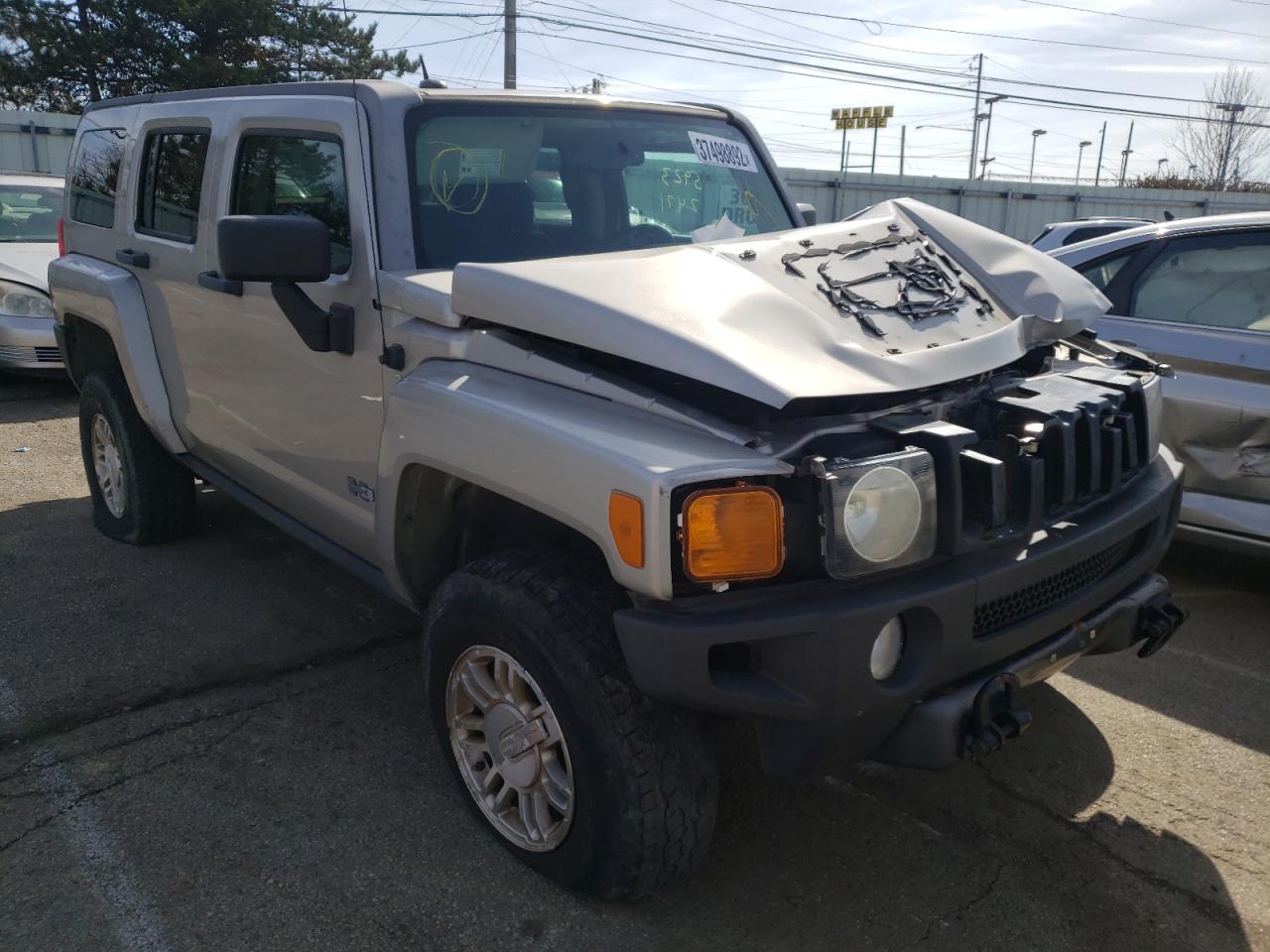 Photo 14 from auction – 2007 HUMMER H3 with VIN 5GTDN13E678165135