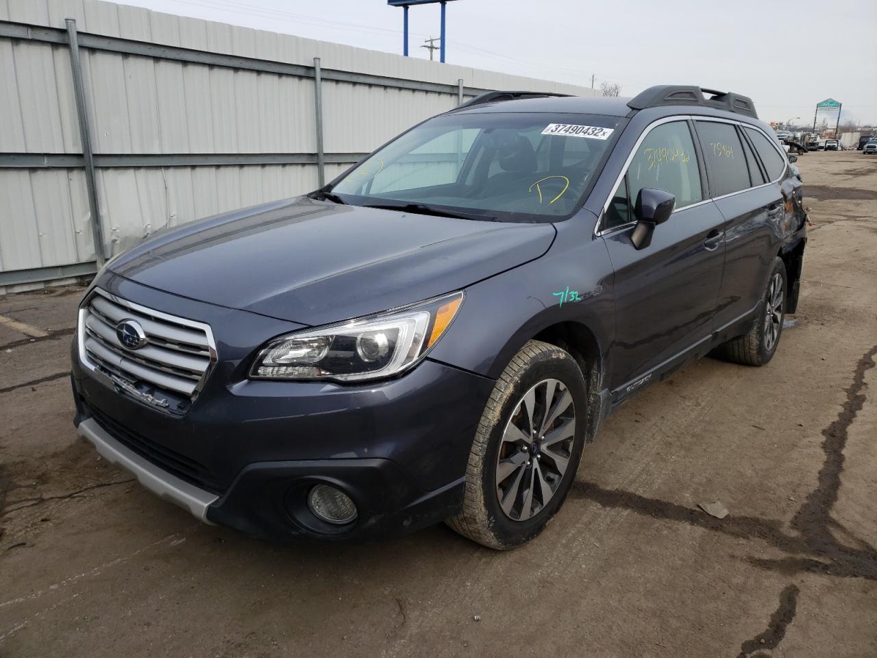 Photo 2 from auction – 2016 SUBARU OUTBACK 2. with VIN 4S4BSBJC4G3275429
