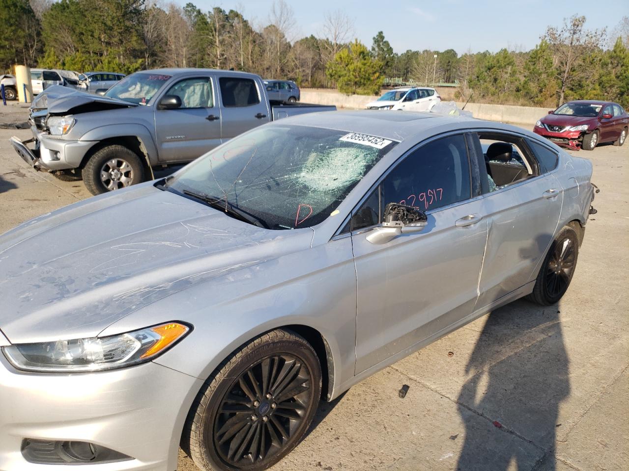 Photo 9 from auction – 2014 FORD FUSION SE with VIN 3FA6P0HD3ER230769