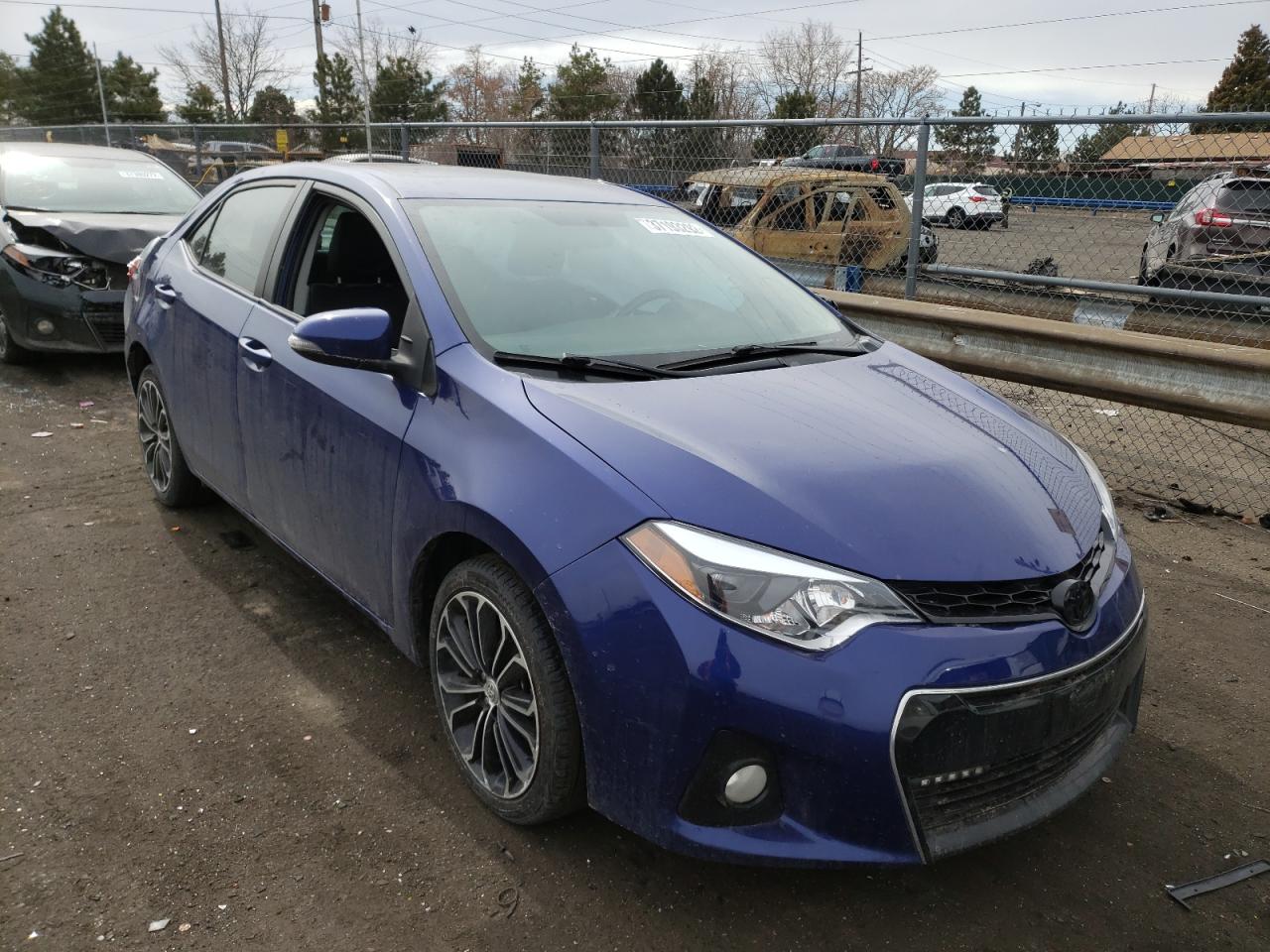 TOYOTA COROLLA L 2016 with VIN 2T1BURHE2GC506933 - Photo from auction