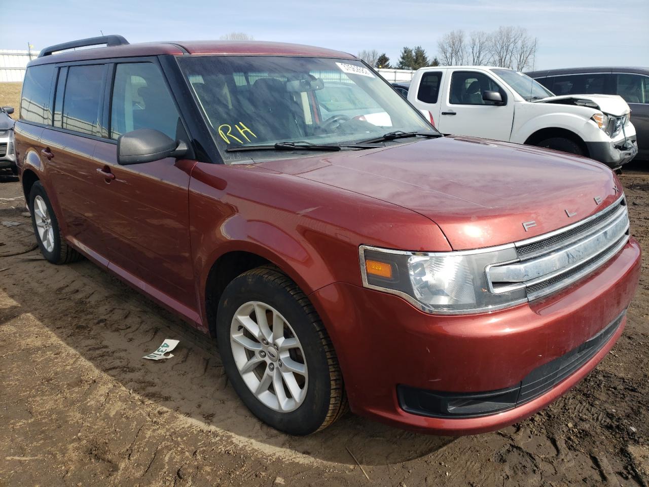 FORD FLEX SE 2014 with VIN 2FMGK5B81EBD37836 - Photo from auction