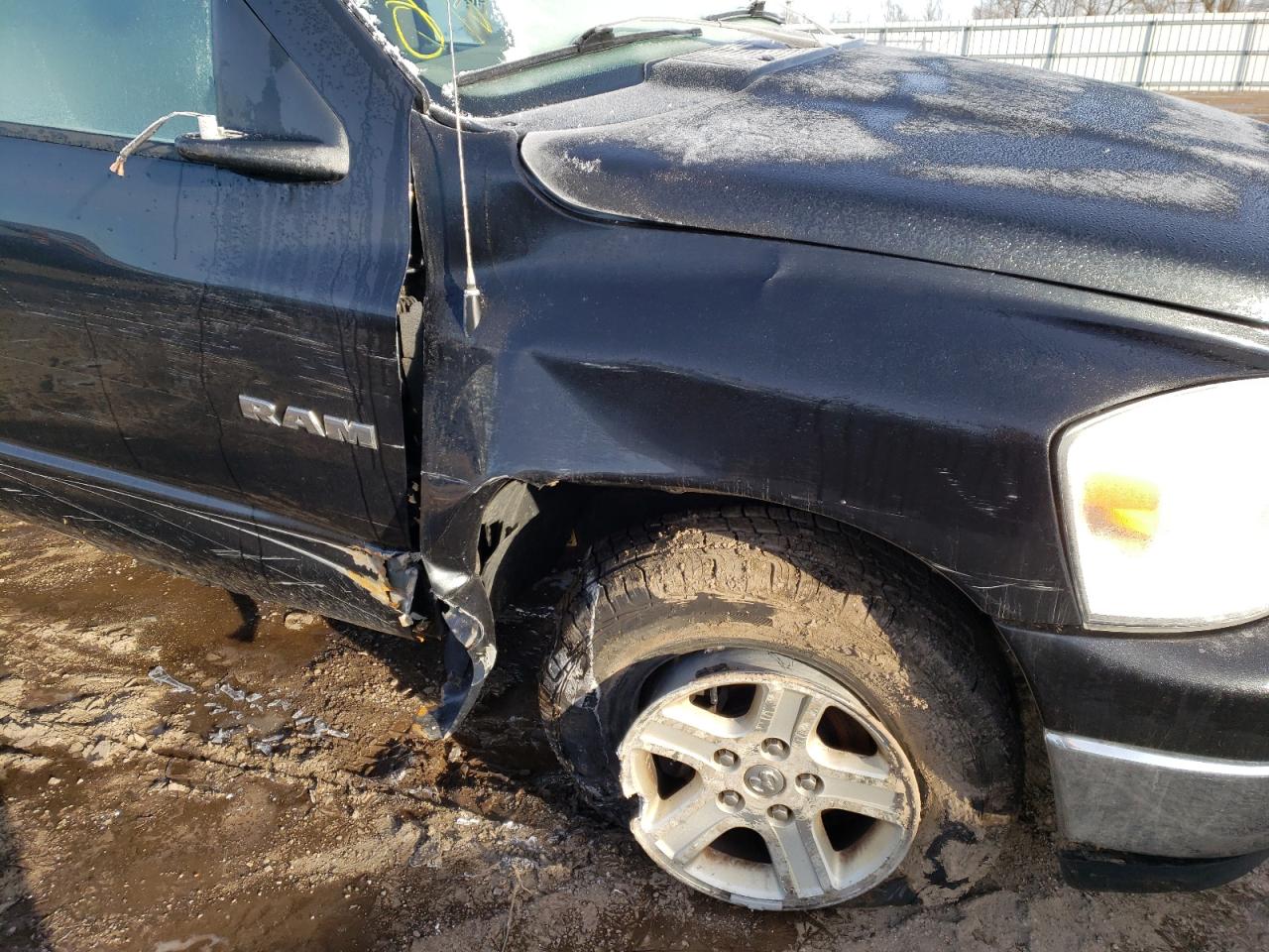 Photo 9 from auction – 2008 DODGE RAM 1500 S with VIN 1D7HU16N18J219772